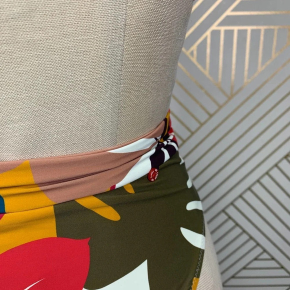 Red Carter Two-Piece Bikini Set Red Multicolor - Picture 7 of 12